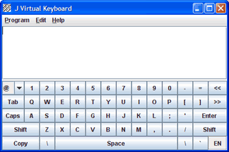 J Virtual Keyboard